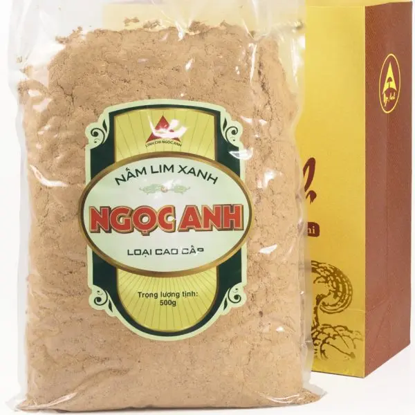 Nấm Lim Xanh Cao Cấp Xay Bột 500g 4 bao bì nấm lim xanh cao cấp xay bột 500g, sản phẩm tốt nhất, dễ hấp thụ