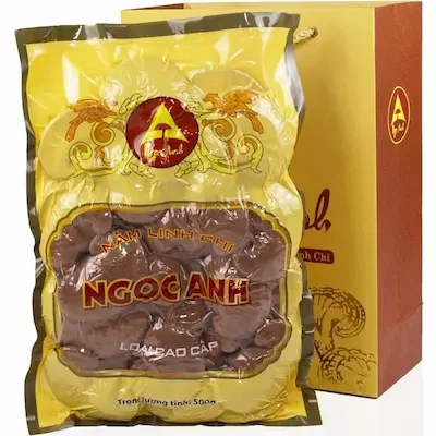 nấm linh chi cao cấp nguyên tai 500g, sản phẩm trồng 6 tháng