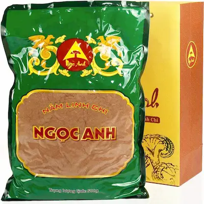 nấm linh chi tiêu chuẩn xay bột 500g, sản phẩm trồng 3 tháng